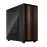 Fractal Design North XL ATX mATX Full Tower PC Case - Charcoal Black Chassis with Walnut Front and Dark Tinted TG Side Panel - FD-C-NOR1X-02